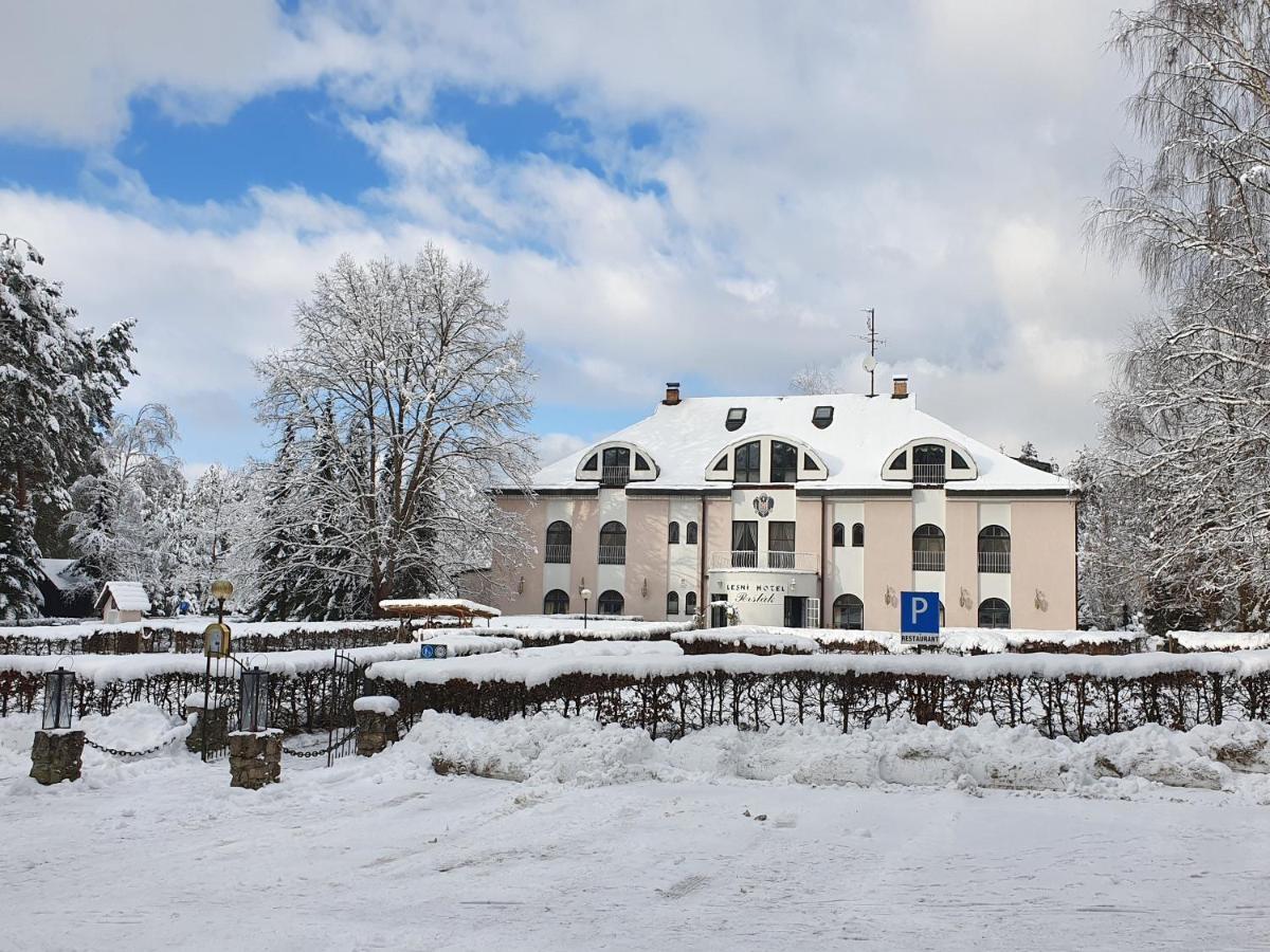 Lesni Hotel Perslak Nová Bystřice Eksteriør bilde