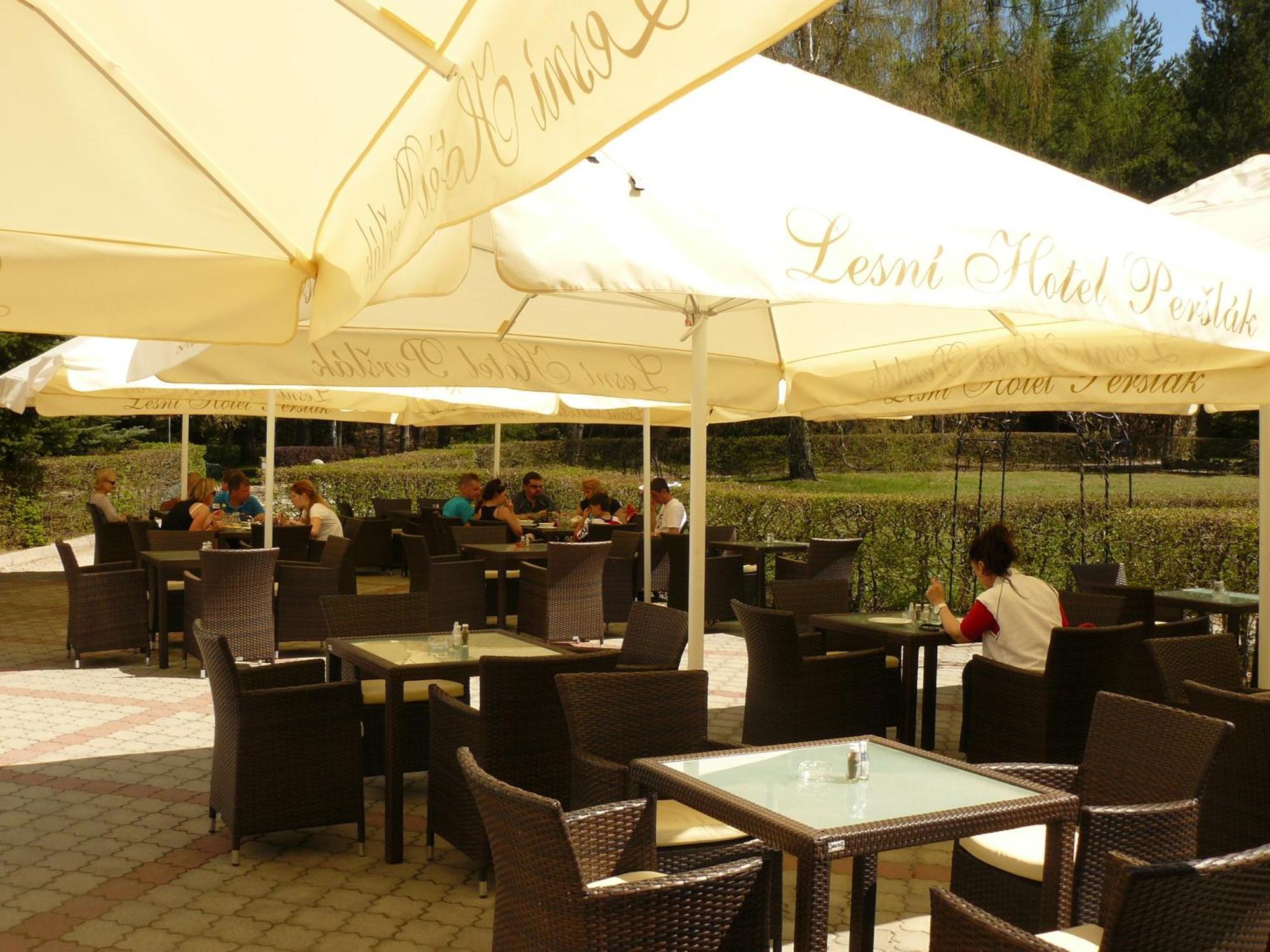 Lesni Hotel Perslak Nová Bystřice Eksteriør bilde